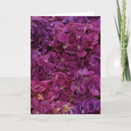 Das Denken an Sie kardieren mit rosa Karte