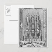Das Denkmal von Edward II Postkarte (Vorne/Hinten)