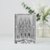 Das Denkmal von Edward II Postkarte (Stehend Vorderseite)