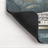 Das Der HudsonSteamboat ` St. John Mousepad (Ecke)