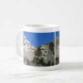 Das Der Mount Rushmore Präsidentenmonument Kaffeetasse (Vorderseite Links)