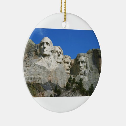 Das Der Mount Rushmore Präsidentenmonument Keramik Ornament (Rechts)