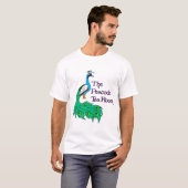 Das Der Pfau-Tee-Raum-das Logo-T-Shirt Männer T-Shirt (Vorne ganz)