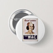 Das Der Wac die Armee-Korps Frauen Button (Vorne & Hinten)