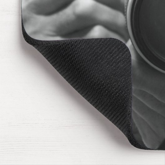 Das Des Photagraphers Auge Mousepad (Ecke)