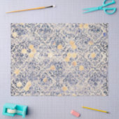 Das Design 8-Tissue Paper der Blauen Bienenreihe Seidenpapier (Basteln)