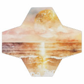 Das Design der Aquarell Beach Serie 1 Fußball (Flach)