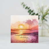 Das Design der Aquarell Beach Serie 3 (Stehend Vorderseite)