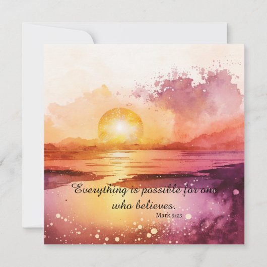Das Design der Aquarell Beach Serie 3 (Vorderseite)