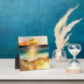 Das Design der Aquarell Beach Serie 3 Fotoplatte (InSitu)