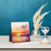 Das Design der Aquarell Beach Serie 3 Fotoplatte (InSitu)