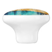 Das Design der Aquarell Beach Serie 3 Keramikknauf (Seitenansicht)