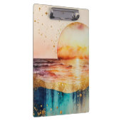 Das Design der Aquarell Beach Serie 3 Klemmbrett (Rechts)
