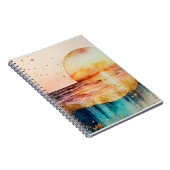 Das Design der Aquarell Beach Serie 3 Notizblock (Rechte Seite)
