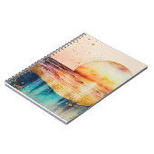 Das Design der Aquarell Beach Serie 3 Notizblock (Linke Seite)