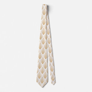 Das Design der Blume des Lüfters im Art-Deco-Stil Krawatte