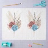 Das Design der Boho Bouquet-Serie 10 Seidenpapier (Basteln)