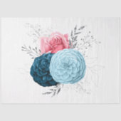 Das Design der Bouquet-Serie 161 Seidenpapier (Vorderseite)