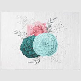 Das Design der Bouquet-Serie 164 Seidenpapier