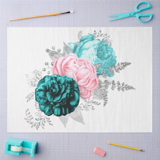 Das Design der Bouquet-Serie 166 Seidenpapier (Basteln)