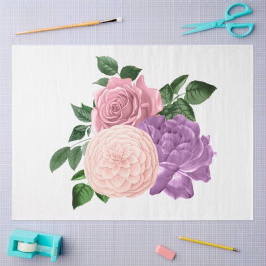 Das Design der Bouquet-Serie 171 Seidenpapier (Basteln)