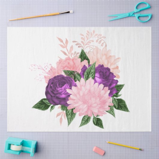 Das Design der Bouquet-Serie 175 Seidenpapier (Basteln)