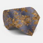 Das Design der Gold Velvet Serie 4 Krawatte (Gerollt)