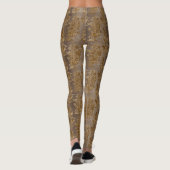 Das Design der Gold Velvet Serie 8 Leggings (Rückseite)