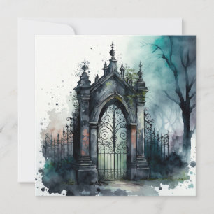 Das Design der gotischen Friedhof Gate Serie 11