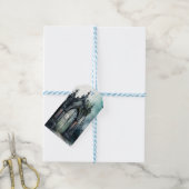Das Design der gotischen Friedhof Gate Serie 11 Geschenkanhänger (Mit Garn)