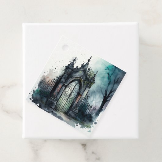 Das Design der gotischen Friedhof Gate Serie 11 Geschenkanhänger (Beispiel)