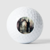 Das Design der gotischen Friedhof Gate Serie 12 Golfball (Vorderseite)