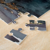 Das Design der gotischen Friedhof Gate Serie 12 Puzzle (Seite)