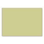 Das Design der grünen Farbe wird individuell angep Tischnummer (Rückseite)