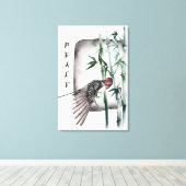 Das Design der Okinawa-Serie 11 Leinwanddruck (Insitu (Holzboden))