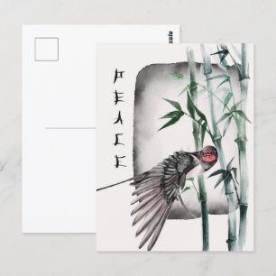 Das Design der Okinawa-Serie 11 Postkarte