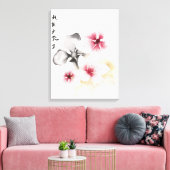 Das Design der Okinawa-Serie 13 Leinwanddruck (Insitu (Wohnzimmer))