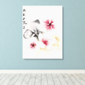 Das Design der Okinawa-Serie 13 Leinwanddruck (Insitu (Holzboden))