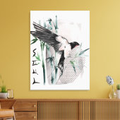 Das Design der Okinawa-Serie 14 Leinwanddruck (Insitu (Wohnzimmer))
