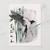 Das Design der Okinawa-Serie 14 Postkarte (Vorderseite)