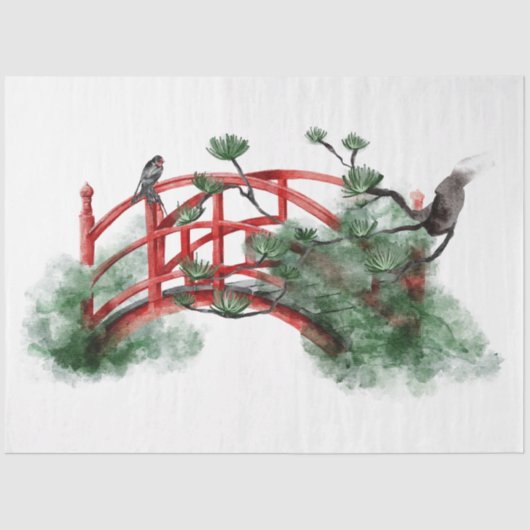 Das Design der Okinawa-Serie 22 Seidenpapier (Vorderseite)