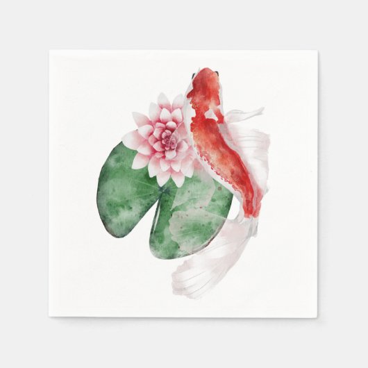 Das Design der Okinawa-Serie 29 Serviette (Vorderseite)