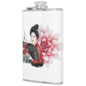 Das Design der Okinawa-Serie 36 Flachmann (Links)