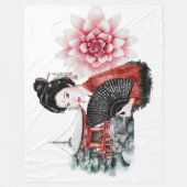 Das Design der Okinawa-Serie 36 Fleecedecke (Vorderseite)