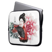 Das Design der Okinawa-Serie 36 Laptopschutzhülle (Vorderseite Links)