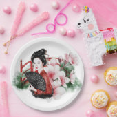 Das Design der Okinawa-Serie 38 Pappteller (Party)