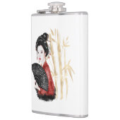 Das Design der Okinawa-Serie 39 Flachmann (Links)