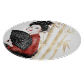 Das Design der Okinawa-Serie 39 Schneidebrett (Ecke)