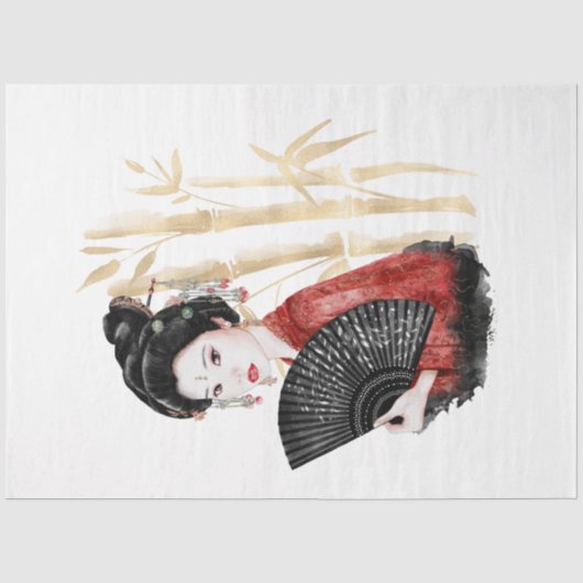 Das Design der Okinawa-Serie 39 Seidenpapier (Vorderseite)