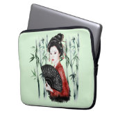 Das Design der Okinawa-Serie 40 Laptopschutzhülle (Vorderseite Links)